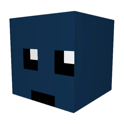 StefIepuie Minecraft avatar head, 3D render