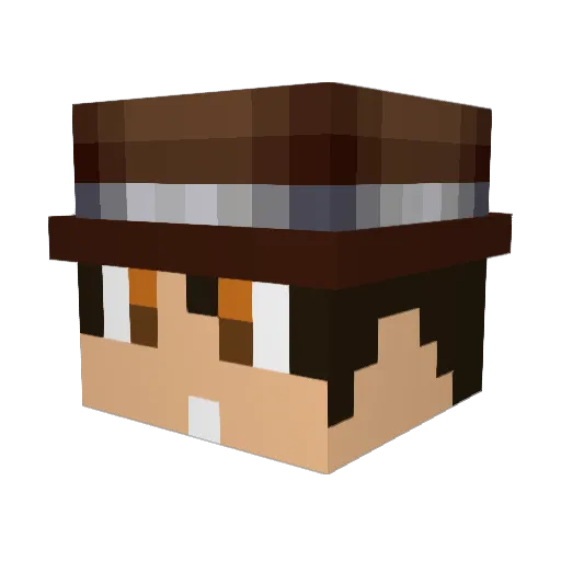 Stefan150993 Minecraft avatar head, 3D render