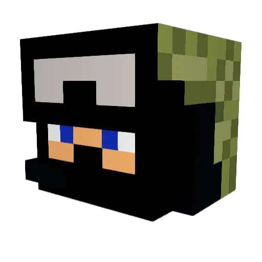 Stefan240701 Minecraft avatar head, 3D render
