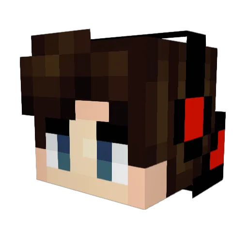 StefanMeijer Minecraft avatar head, 3D render