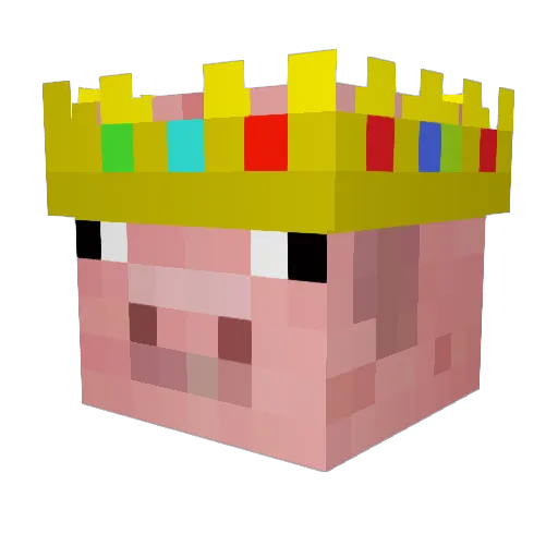 StefanRa1603 Minecraft avatar head, 3D render