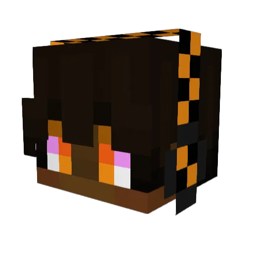 StefanZon Minecraft avatar head, 3D render