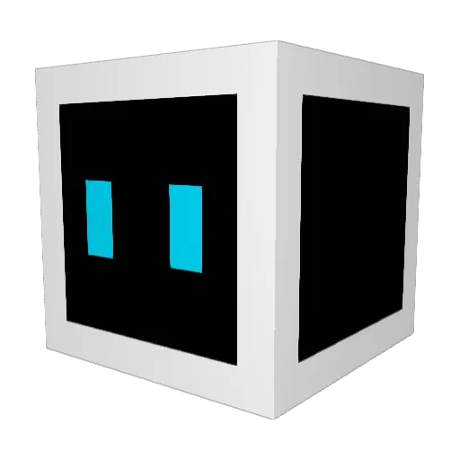 Stefanidis Minecraft avatar head, 3D render