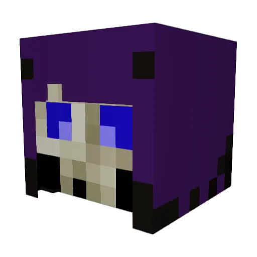 Steff_ Minecraft avatar head, 3D render