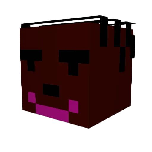 Steffen9361 Minecraft avatar head, 3D render