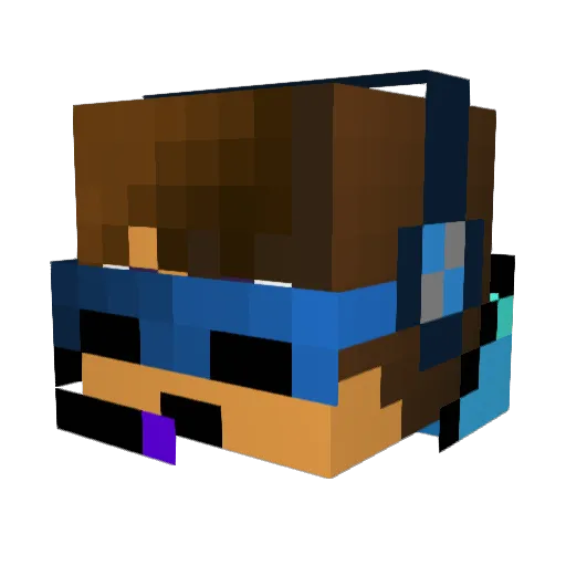 Steffen_SFT Minecraft avatar head, 3D render