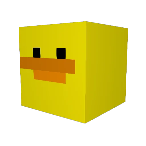 Stefhepelsom Minecraft avatar head, 3D render