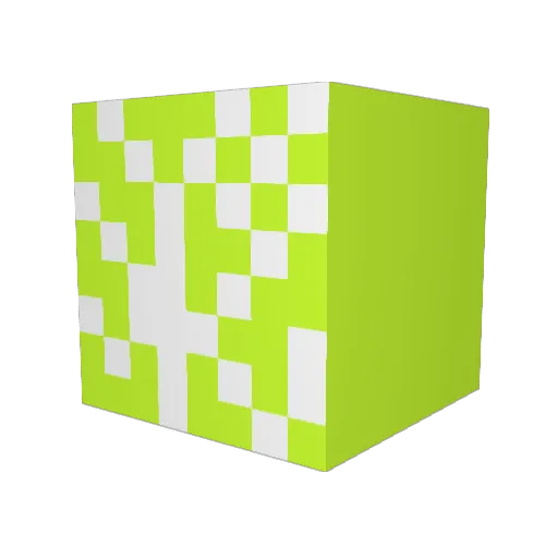StefnerTV Minecraft avatar head, 3D render