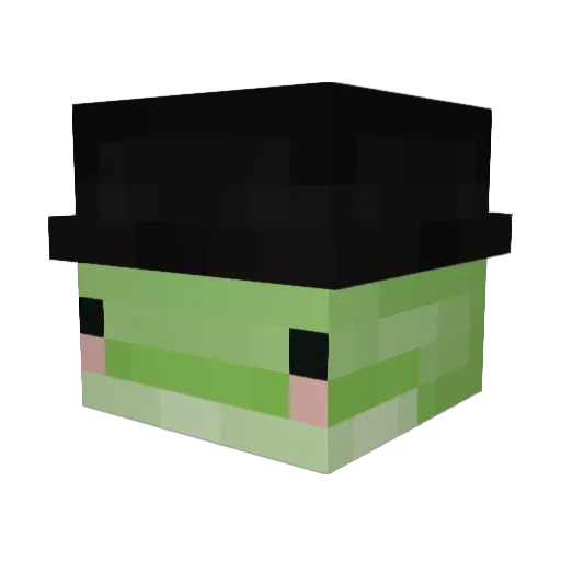 Steiiit Minecraft avatar head, 3D render