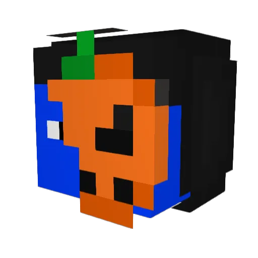 SteinerMC Minecraft avatar head, 3D render
