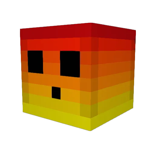 SteinyCommon Minecraft avatar head, 3D render