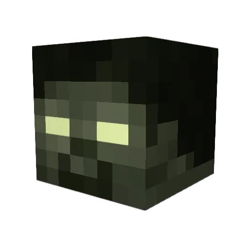SteinzeitLeguan Minecraft avatar head, 3D render