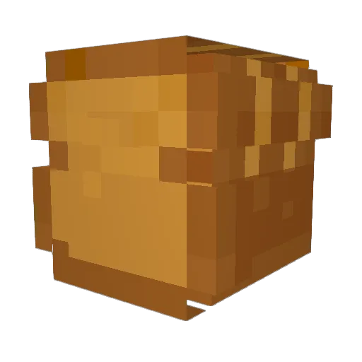 Stel_7 Minecraft avatar head, 3D render