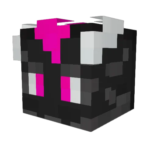 StellaeAlis Minecraft avatar head, 3D render