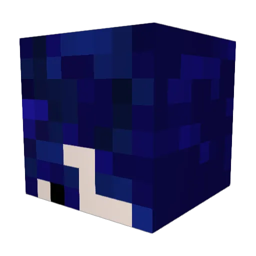 Stellar2711 Minecraft avatar head, 3D render