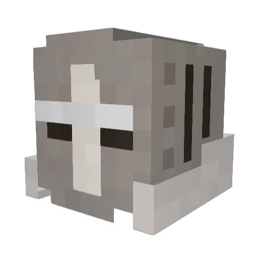 StellarDC64 Minecraft avatar head, 3D render