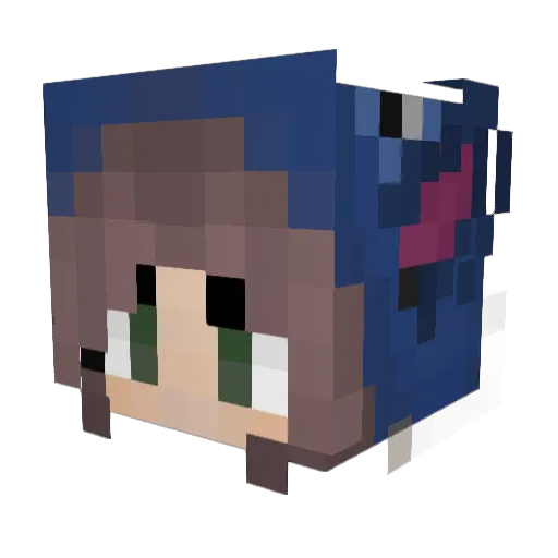 StellarMads Minecraft avatar head, 3D render