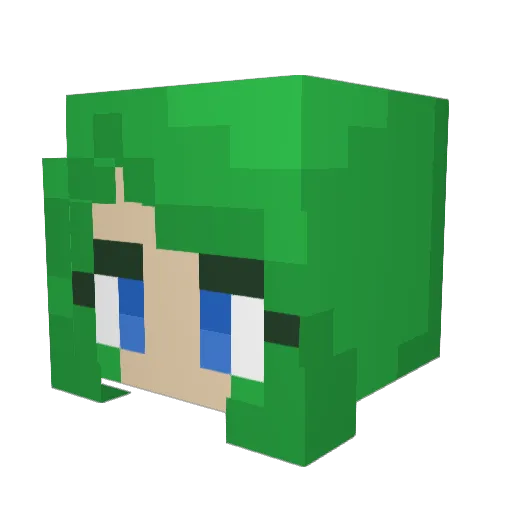 StellarSupreme Minecraft avatar head, 3D render