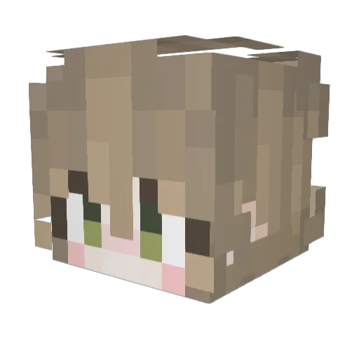 Stellar_Odyssey Minecraft avatar head, 3D render