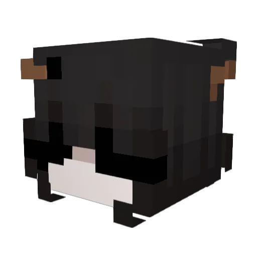Stelllllaaaa Minecraft avatar head, 3D render