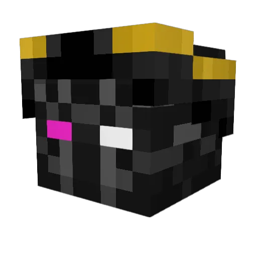 Stene_WK Minecraft avatar head, 3D render