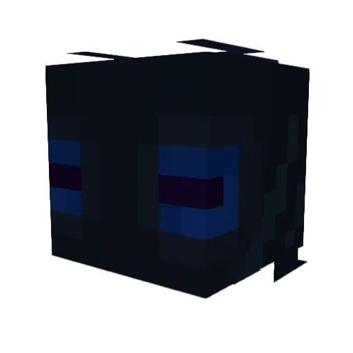 Stenja Minecraft avatar head, 3D render