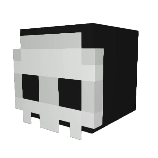 StepBroDoctor Minecraft avatar head, 3D render