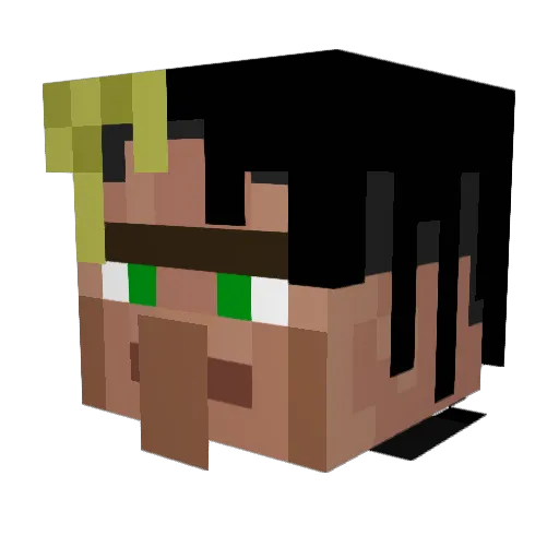 StepMomsLiLhelpr Minecraft avatar head, 3D render