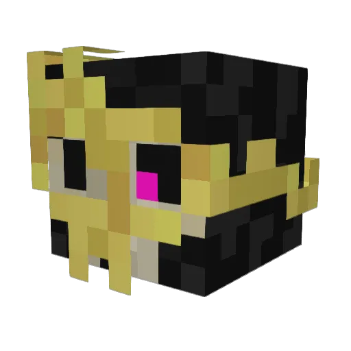 StepSoy Minecraft avatar head, 3D render