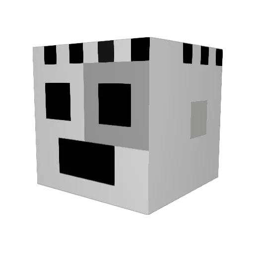 StepanGo Minecraft avatar head, 3D render