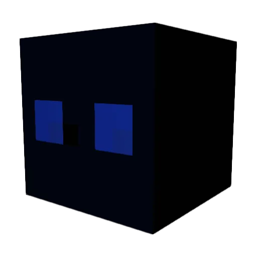 Stepbudd Minecraft avatar head, 3D render