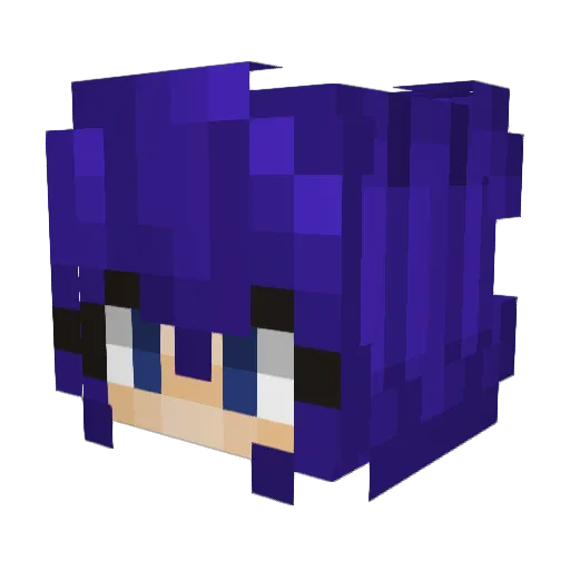 StephLxst Minecraft avatar head, 3D render