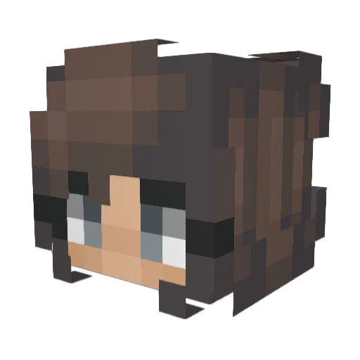 StephY202 Minecraft avatar head, 3D render