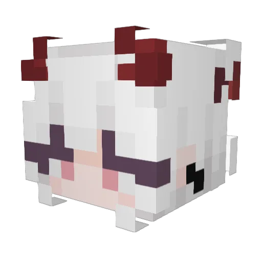 StephZoid Minecraft avatar head, 3D render
