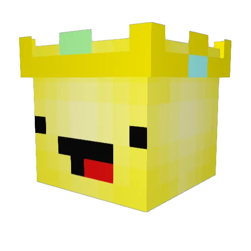 StephenTheLemon Minecraft avatar head, 3D render