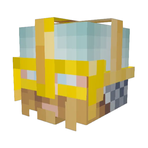 StephenVargas9 Minecraft avatar head, 3D render