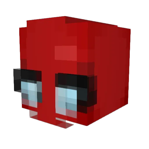 Stephgod12 Minecraft avatar head, 3D render