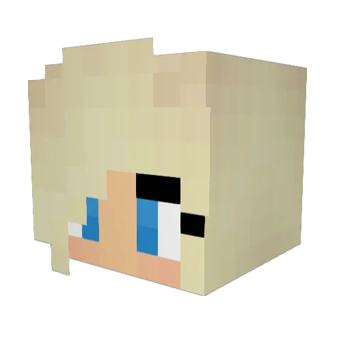 Stephy_Joyce Minecraft avatar head, 3D render