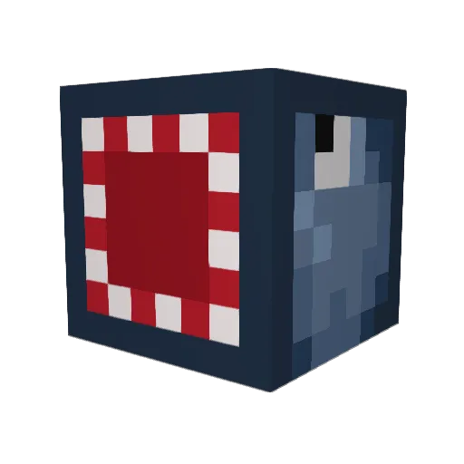 Ster200 Minecraft avatar head, 3D render