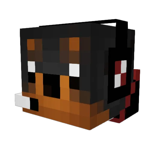Steragorn Minecraft avatar head, 3D render