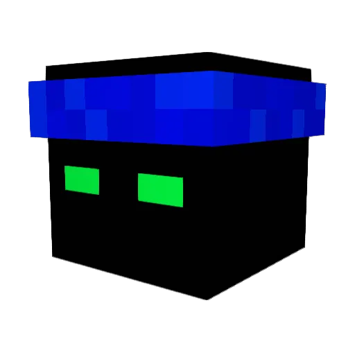 Stereo_Valor Minecraft avatar head, 3D render