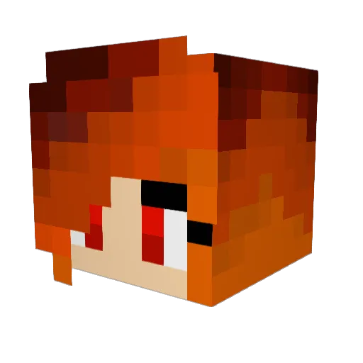 SterlingGolem5 Minecraft avatar head, 3D render