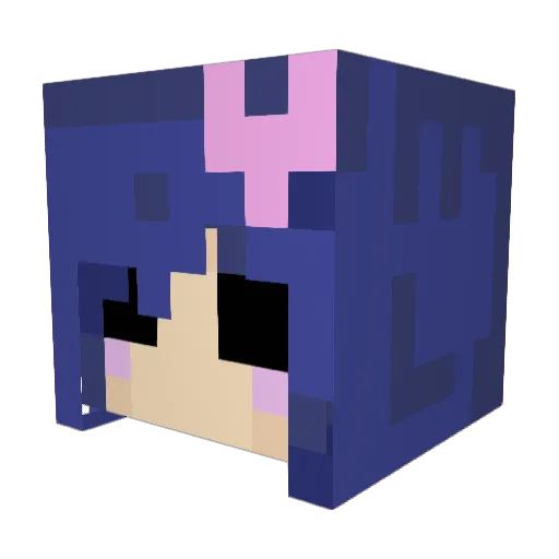 Stern_Rebuke Minecraft avatar head, 3D render