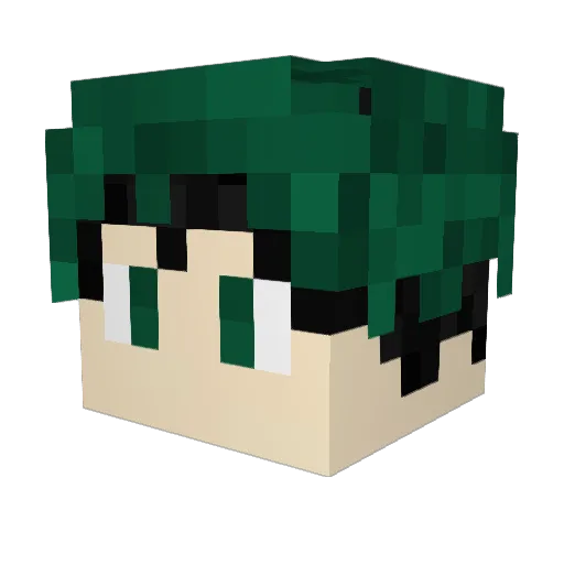 Sternwardfan18 Minecraft avatar head, 3D render