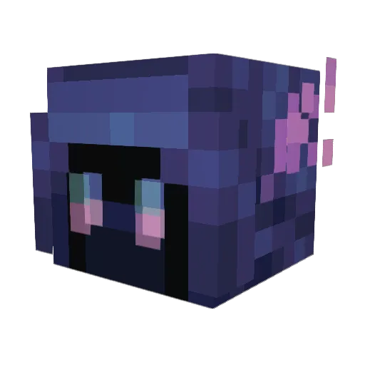 StevXzQ Minecraft avatar head, 3D render