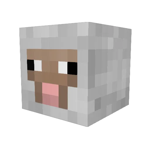 StevanossGaming Minecraft avatar head, 3D render