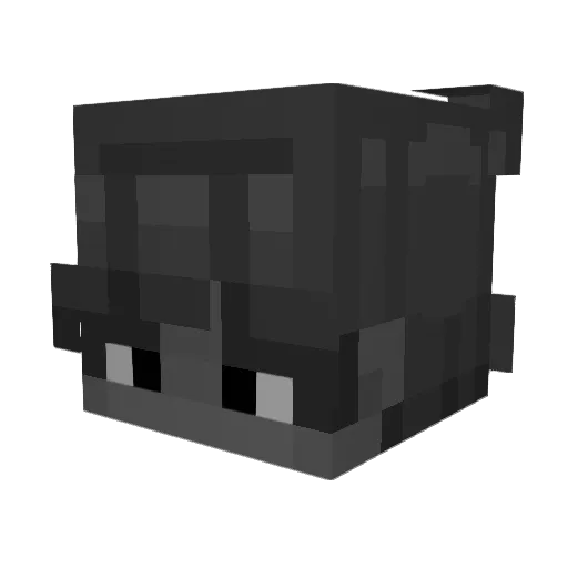 Steve2345678 Minecraft avatar head, 3D render