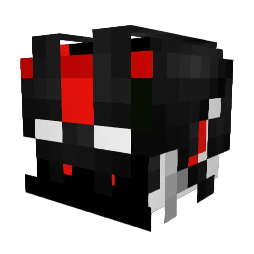 Steve35853 Minecraft avatar head, 3D render