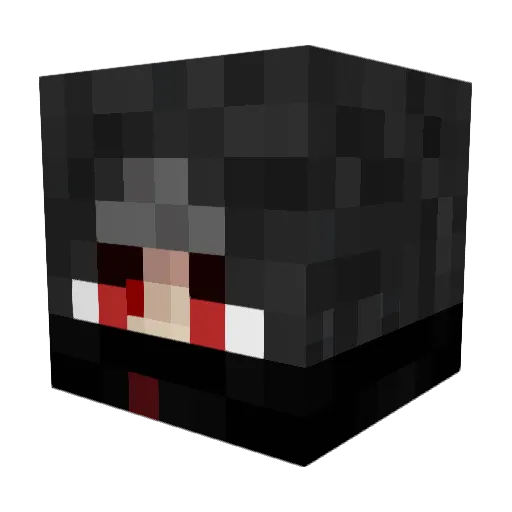 SteveJobs017 Minecraft avatar head, 3D render