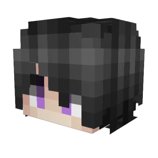 SteveJobshjc Minecraft avatar head, 3D render